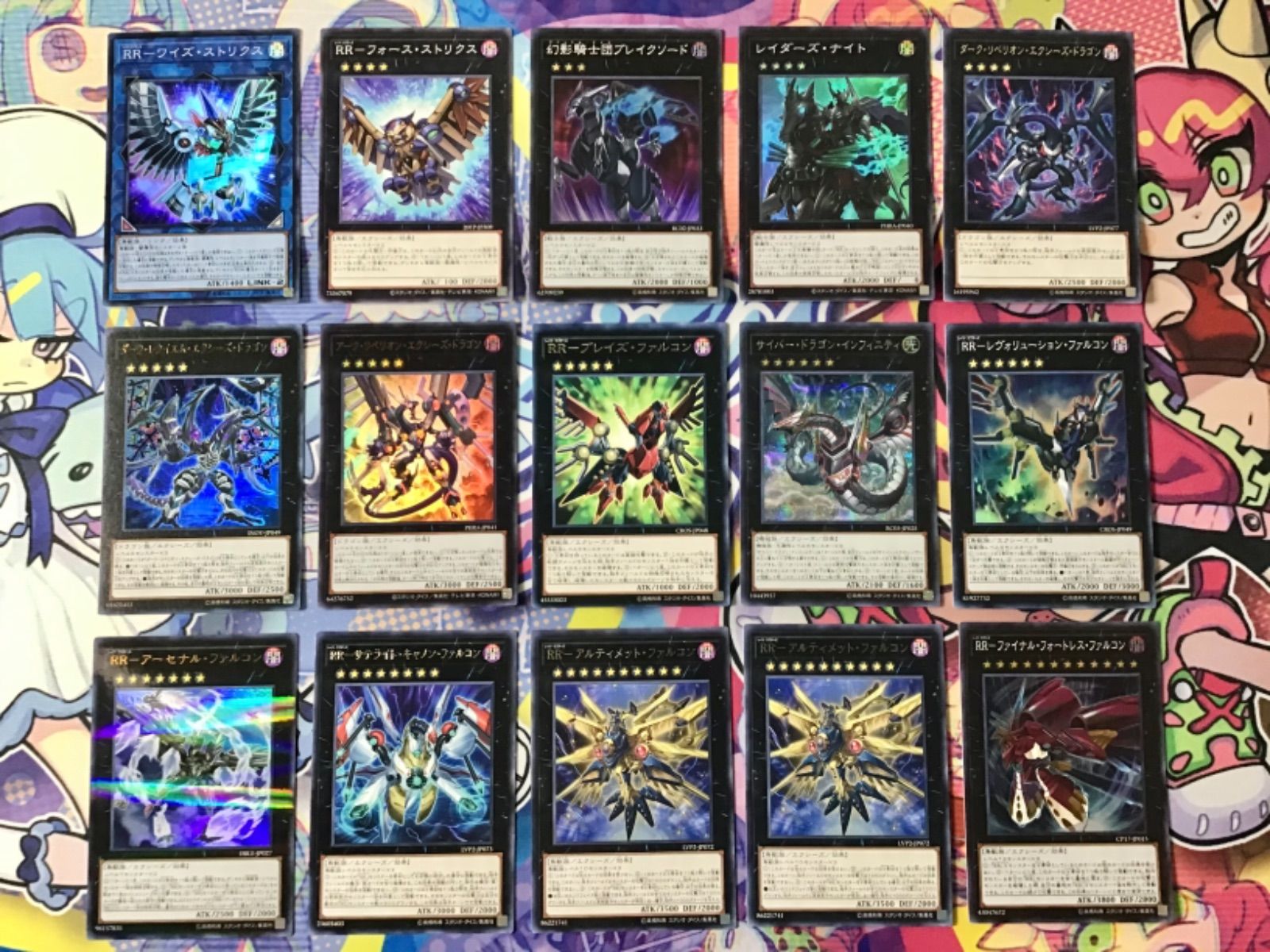 本格構築【幻影騎士団】デッキ メイン＆EX15枚＆スリーブ 最新本格構築【幻影RR】デッキ メイン＆EX15枚＆スリーブ - メルカリ