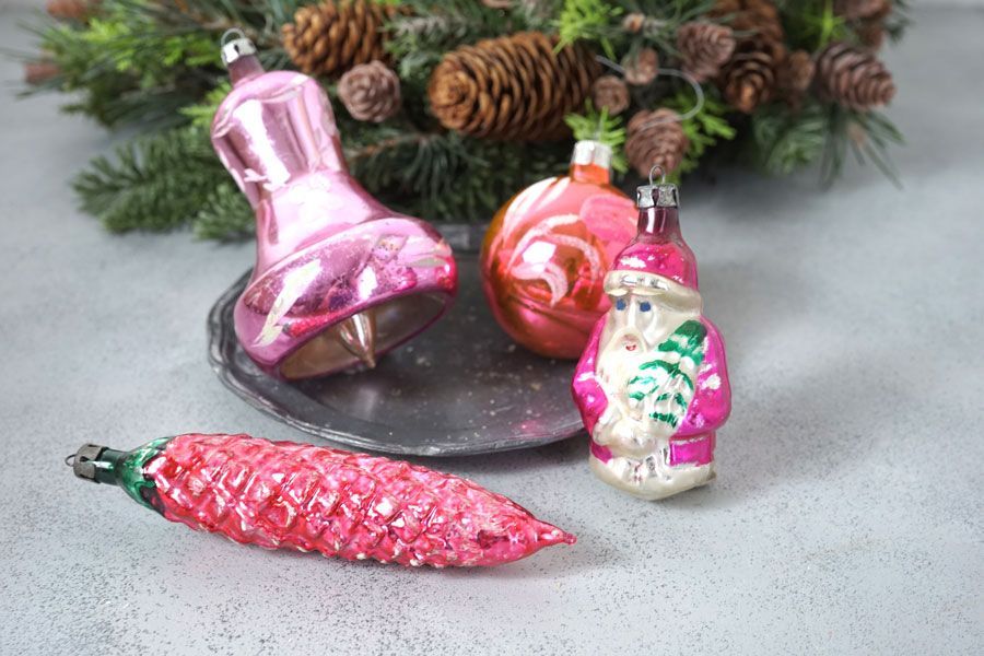 1999 レア ポロネーズ ピーナッツ 吹きガラス オーナメント　クリスマス 2_000000014605.jpg?1702392289