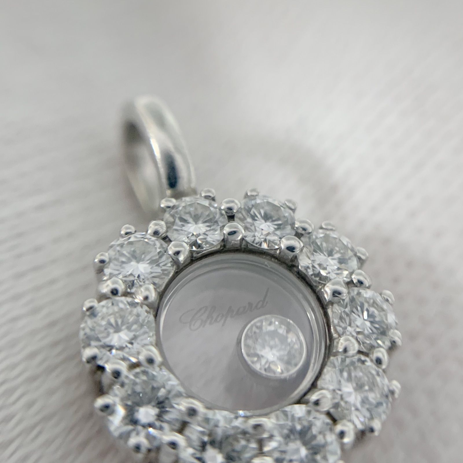 ショパール Chopard ハッピーダイヤモンド ペンダントトップ K 18 WG