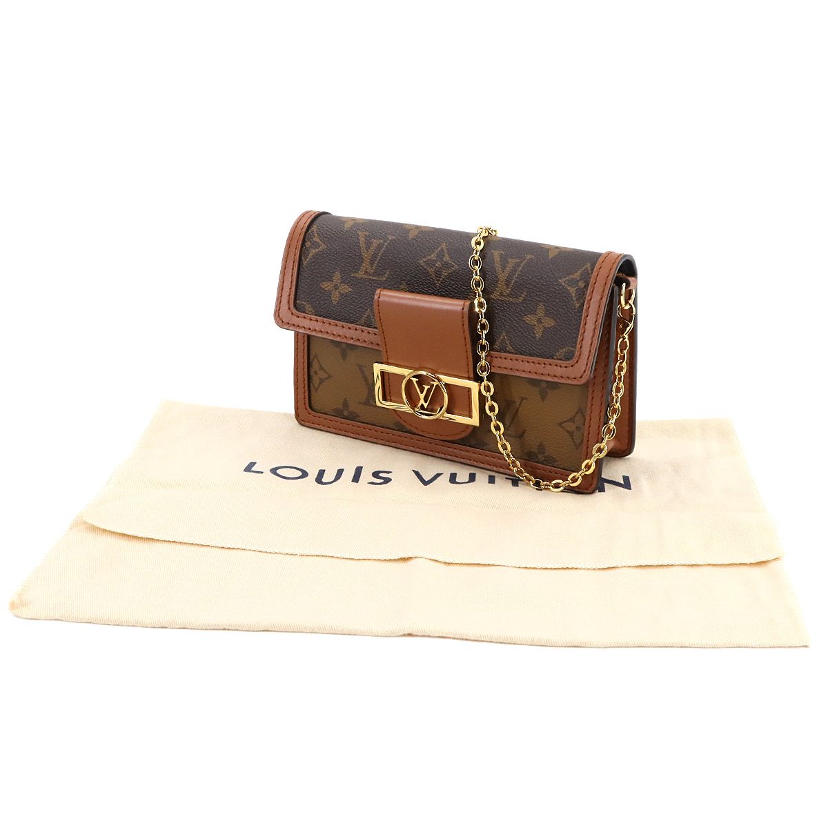 新品同様 ルイ ヴィトン LOUIS VUITTON モノグラム リバース  