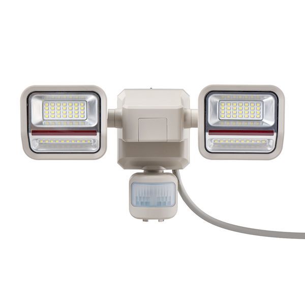 【新品・7営業日以内発送】朝日電器 ELPA ESL-SS2002AC 二面発光ACセンサーライト2灯 ESLSS2002AC【沖縄離島販売不可】