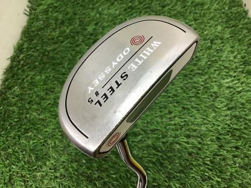 未使用●オデッセイ● WHITE STEEL .#5 パター 34インチ 右利き Amazon.co.jp: オデッセイ パター ホワイト アイス #5 34