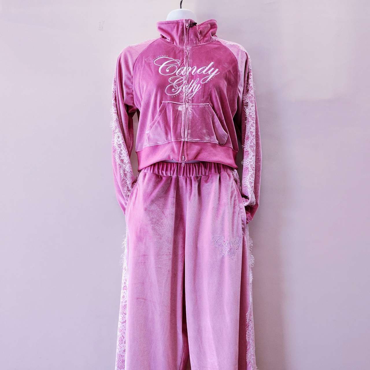 キャンディガルフィー プリンセスセットアップ ピンク フリーサイズ