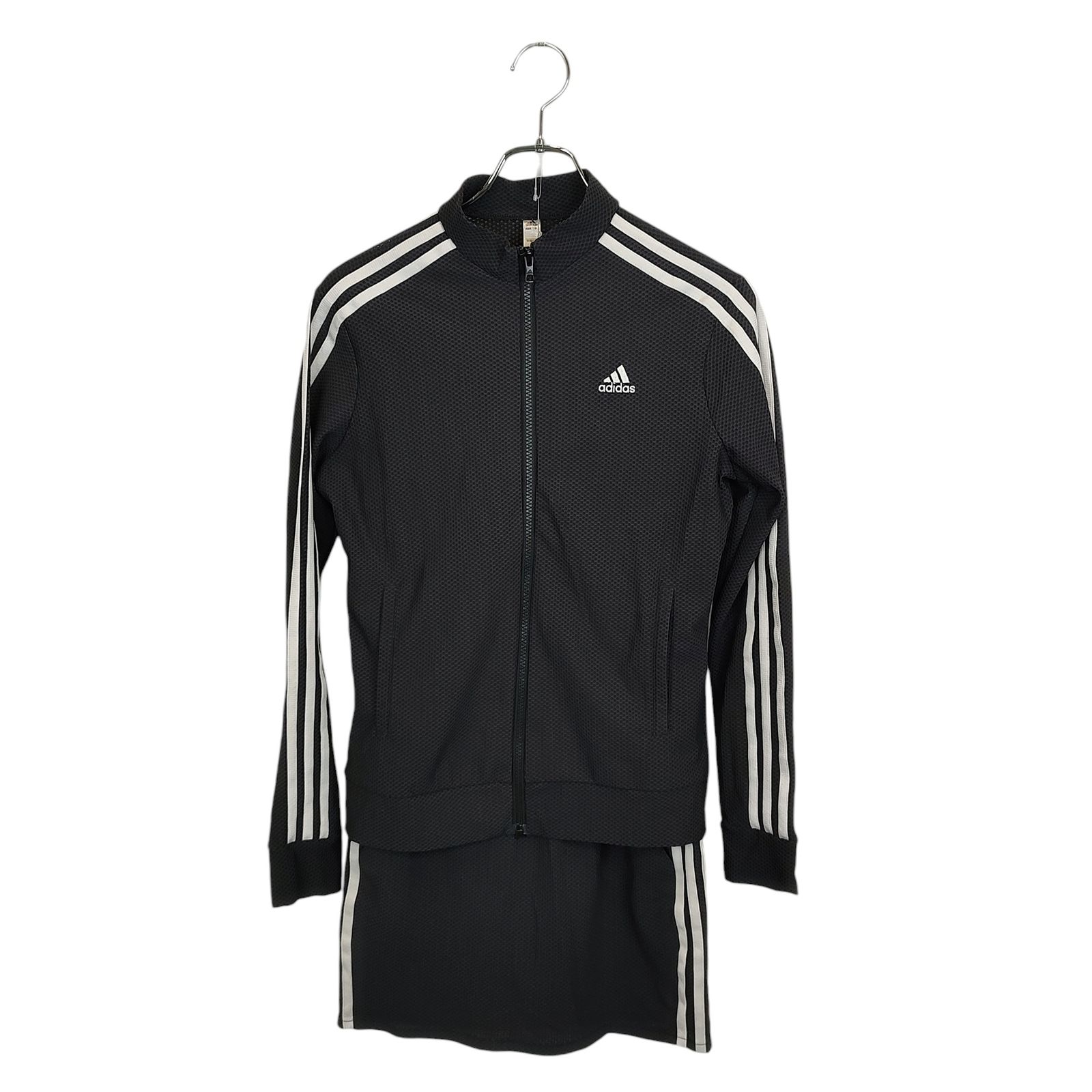 【adidas】セットアップ　ジャケット×スカート ADIDAS アディダス メッシュ ジップアップ ジャケット スカート
