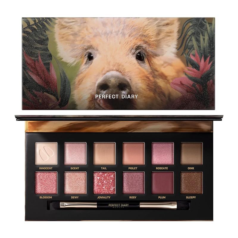パーフェクトダイアリー　タイガー　アイシャドウ Amazon | PERFECT DIARY 動物12色アイシャドウセット キツネ