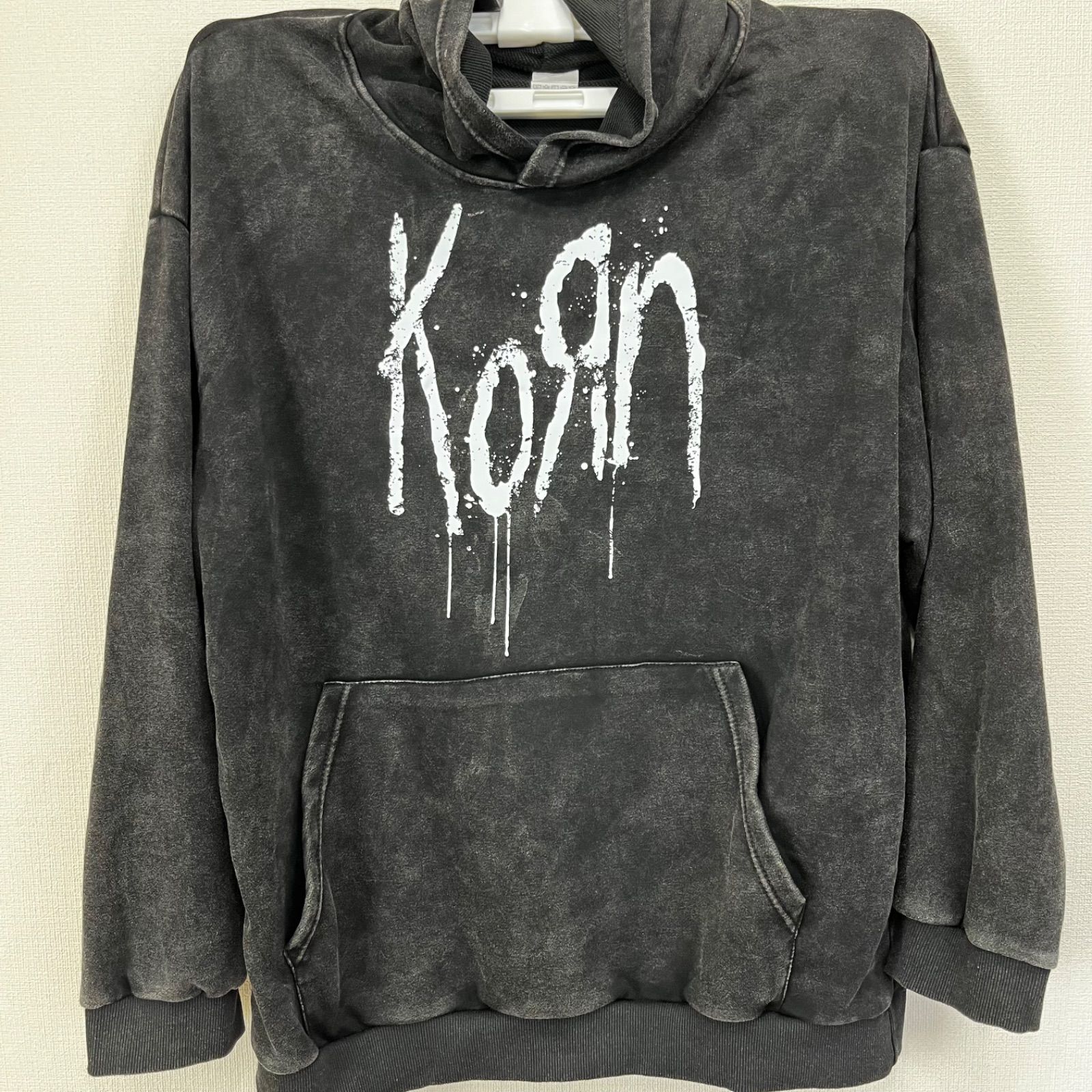 新品】コーン KORN ヴィンテージ ウォッシュ パーカー フーディー バンドTシャツ バンティー ロック メタル メンズ 長袖 フード付き  ロングスリーブ かわいい おしゃれ メンズTシャツ ロックテイスト ブラック - メルカリ