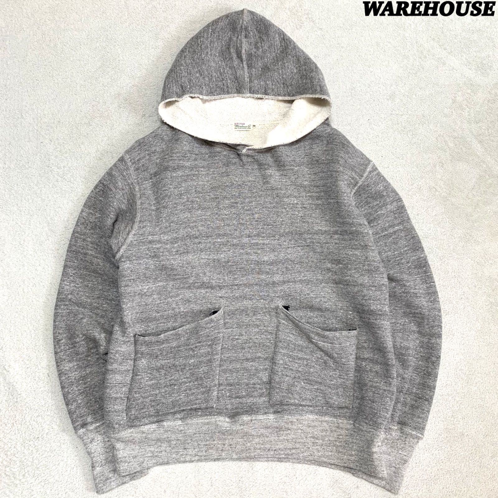 Warehouse フルジップパーカー サイズ42 グレー ウエアハウス パーカー 