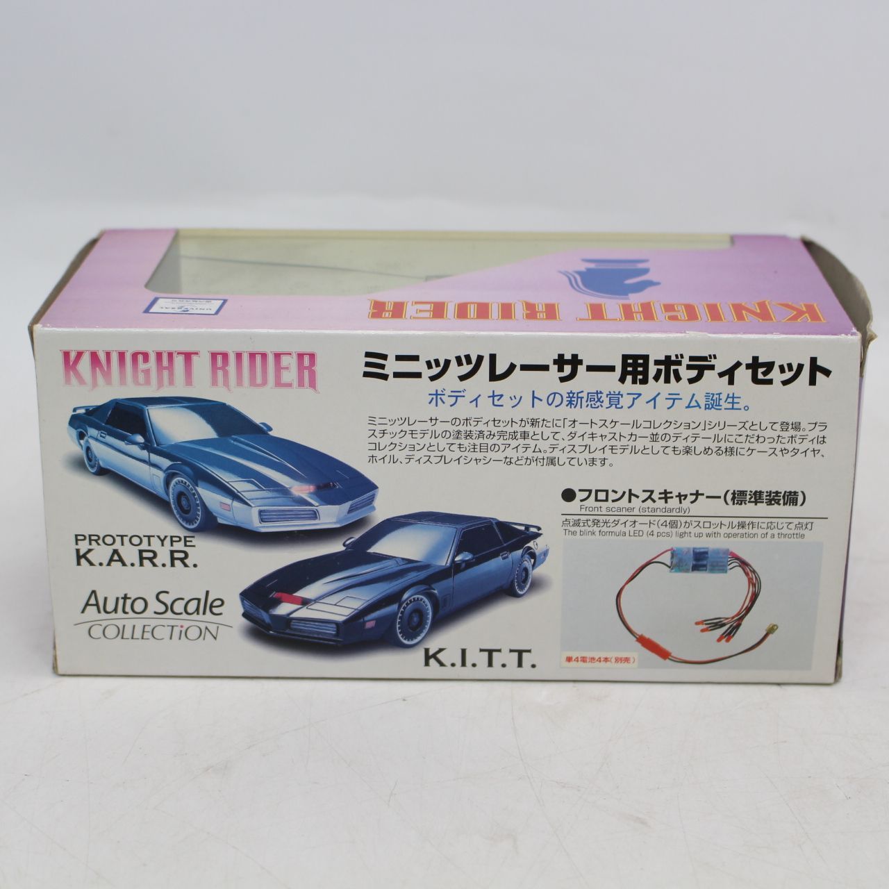ミニッツレーサー用ボディセット　ナイトライダー 006)1/28 K.I.T.T.(ブラック) ミニッツレーサー用ボディセット
