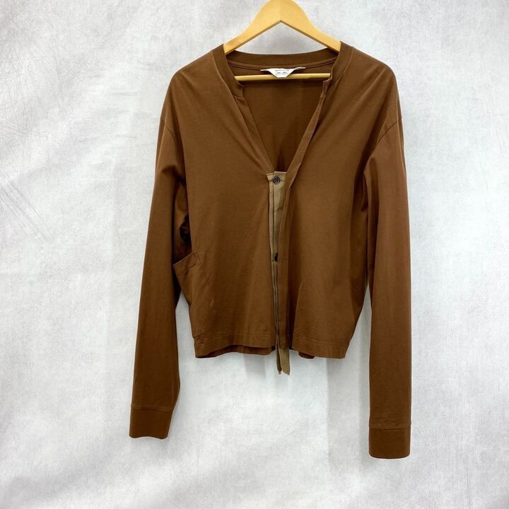 SUNSEA サンシー T-shirt Customized Cardigan 21S04 カーディガン トップス 3 ブラウン L メンズ ファッション