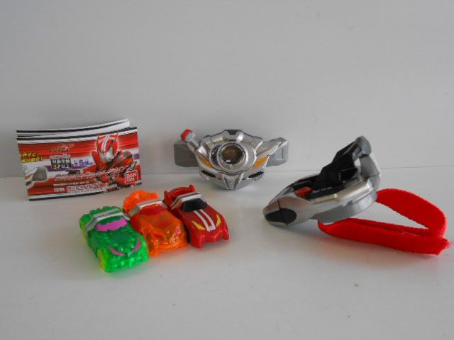 ♯Kje07Lz　なりきり仮面ライダードライブ1フルコンプ全5種 ガチャポン