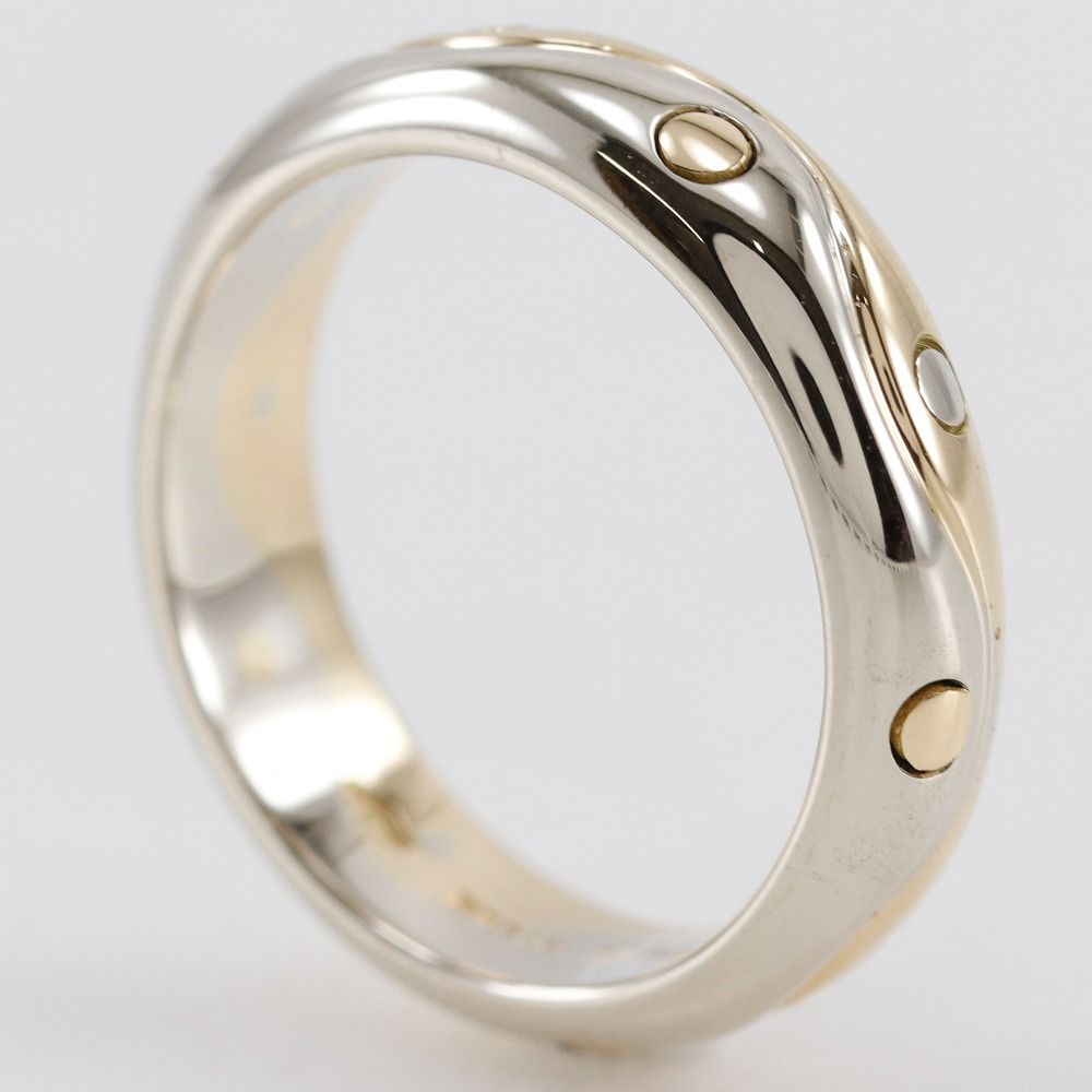 BVLGARI】ブルガリ オンダ コンビ K18イエローゴールド×K18ホワイト  