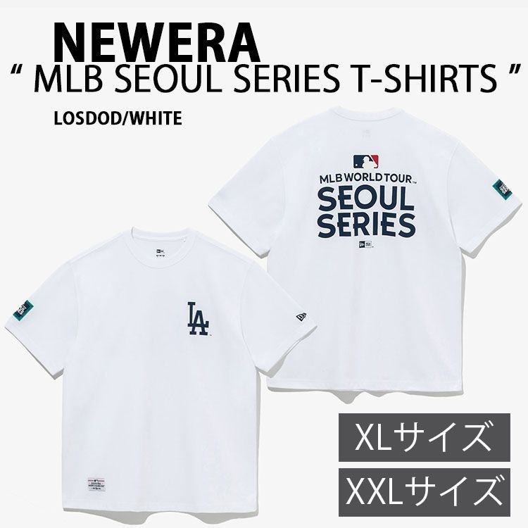 【新品/未使用】NEWERA MLB SEOUL SERIES T-SHIRTS LODDG WHITE ニューエラ ソウルシルーズ ドジャース 大谷翔平 ホワイト 14358745 XLサイズ XXLサイズ メンズ Tシャツ ティーシャツ 半袖