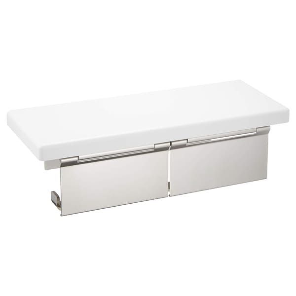 YH403FW TOTO 棚付二連紙巻器 ペーパーホルダー