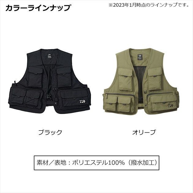注文 DV－3423 ブラック 2XL チームダイワ フィッシング