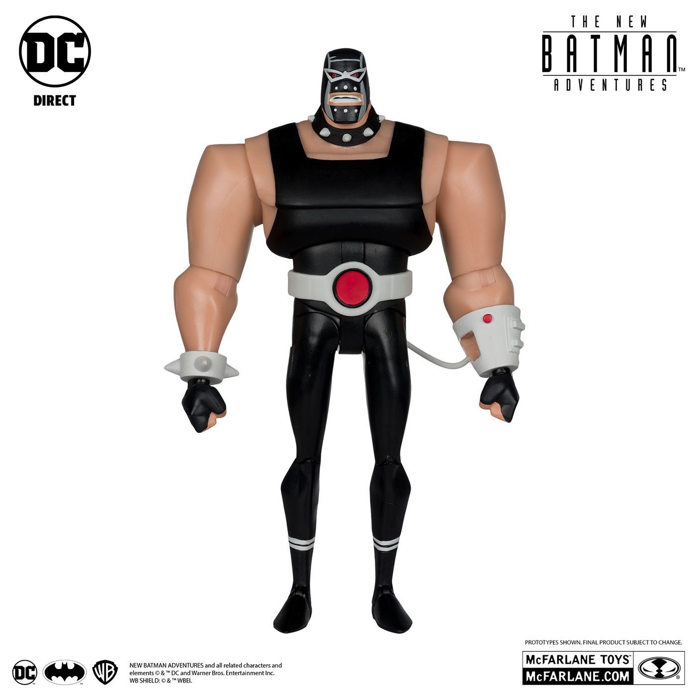 DCダイレクト #16 ベイン(ニュー・バットマン・アドベンチャーズ) バットマン アニメイテッド 完成品 6インチ・アクションフィギュア マクファーレン・トイズ DCダイレクト #16 ベイン(ニュー・バットマン・アドベンチャーズ