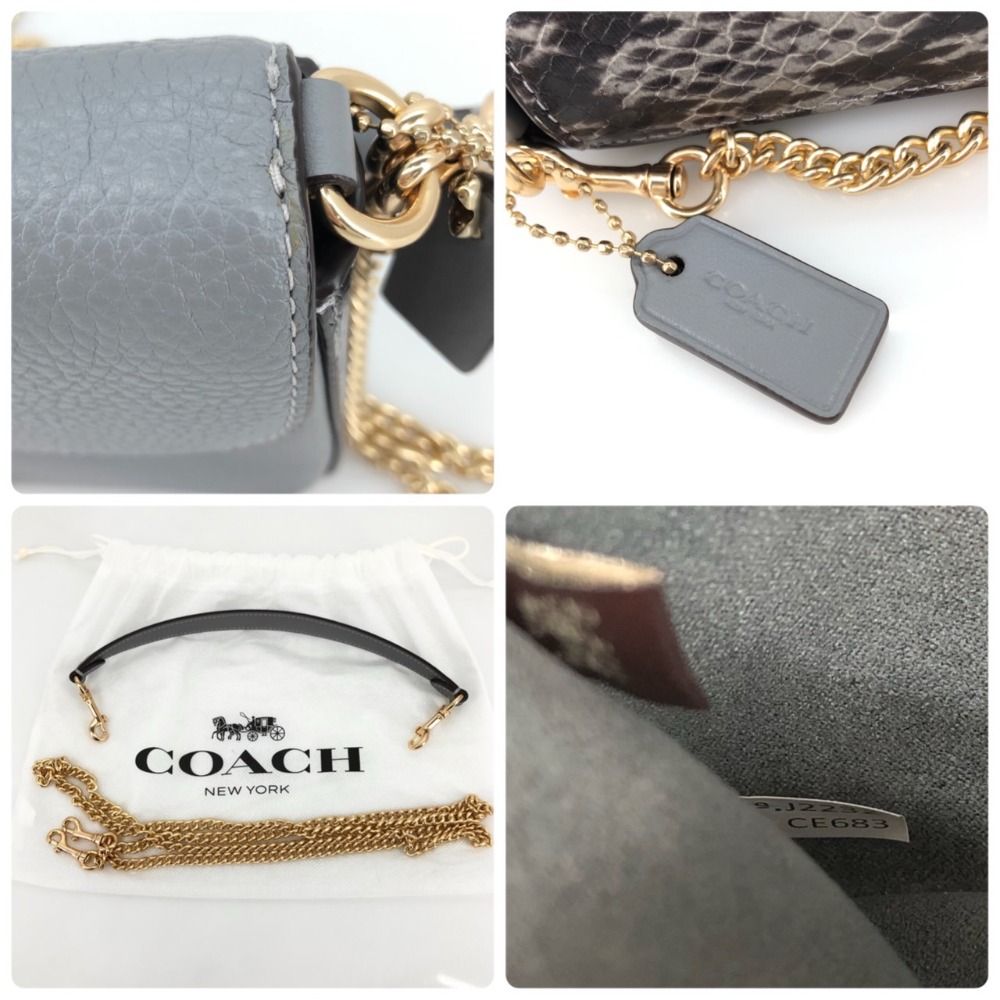 COACH メルセデス COACH X DISNEY MICKEY MOUSE CROSSBODY CLUTCH 56268B Black | eBay