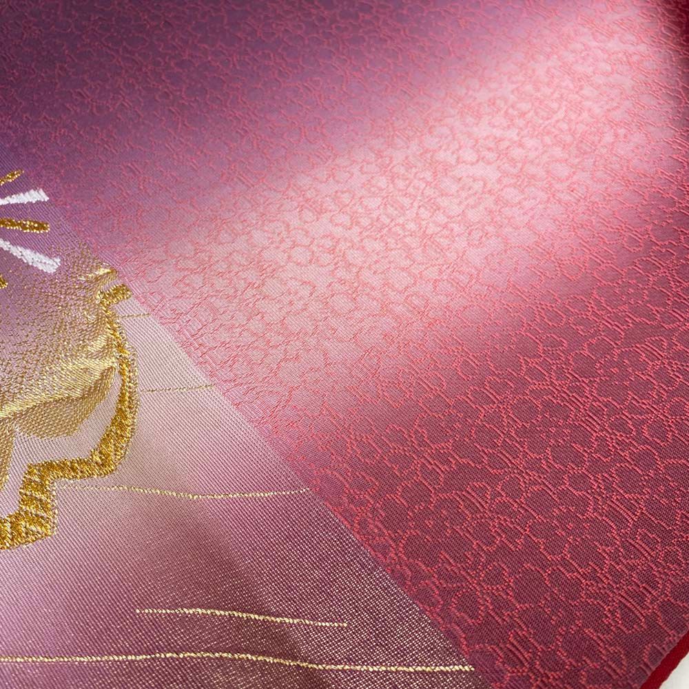 振袖用袋帯 訳あり 成人式 帯 可愛い 袋帯 中古 リサイクル 礼装 振袖  