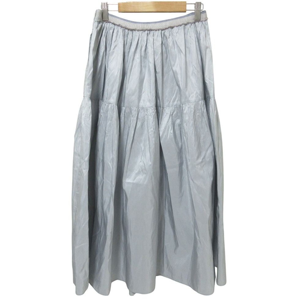 フォクシー FOXEY スカート シルクスカート フレアスカート 美品