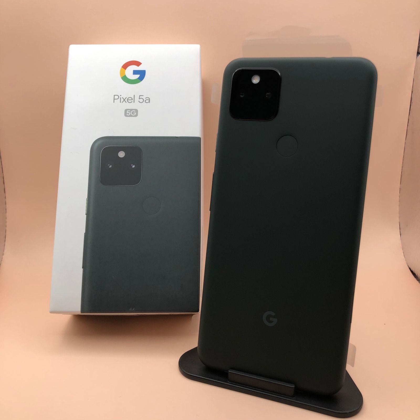 未使用】 Android Google Pixel 5a (5G) 128GB MostlyBlack Softbank