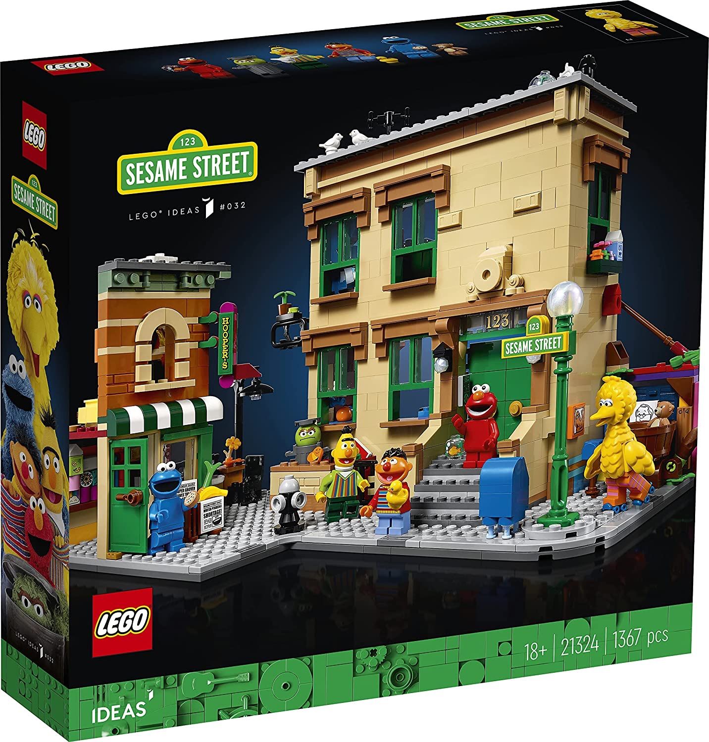 レゴ (LEGO) アイデア セサミストリート 123番地 21324 - メルカリ