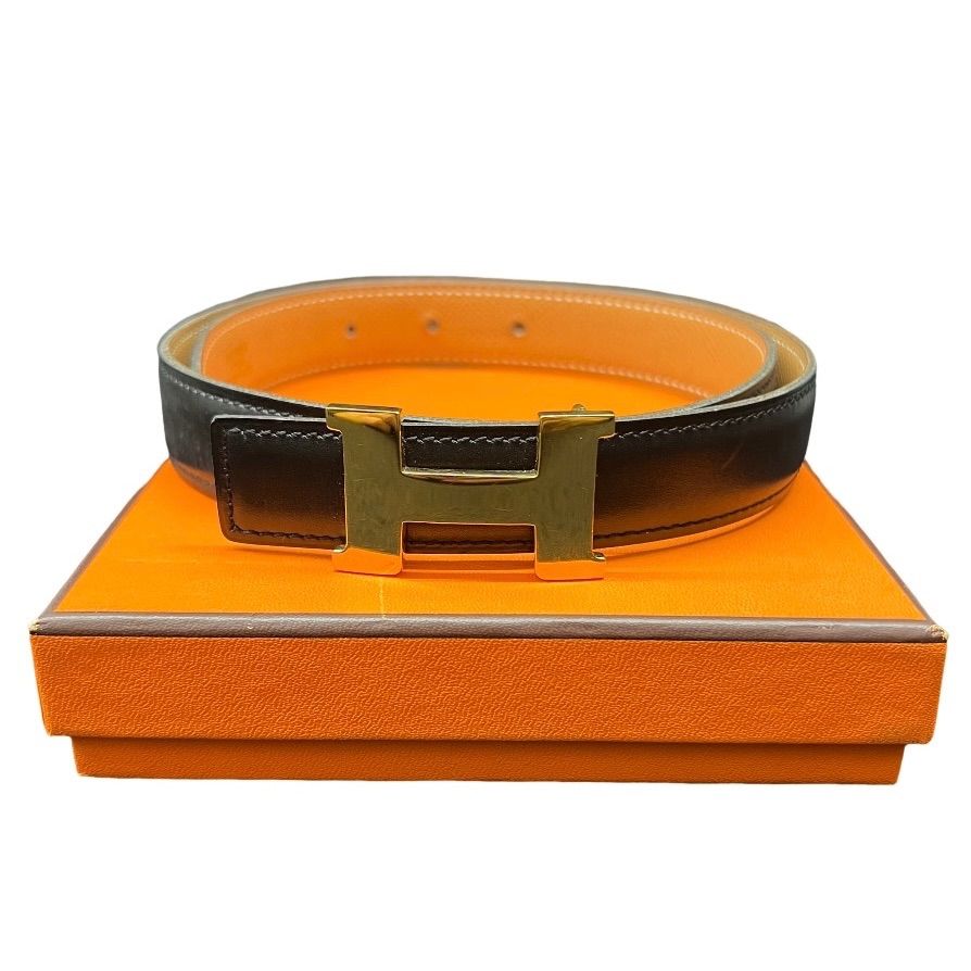 エルメス ベルト コンスタンス Hバックル ゴールド 80サイズ HERMES