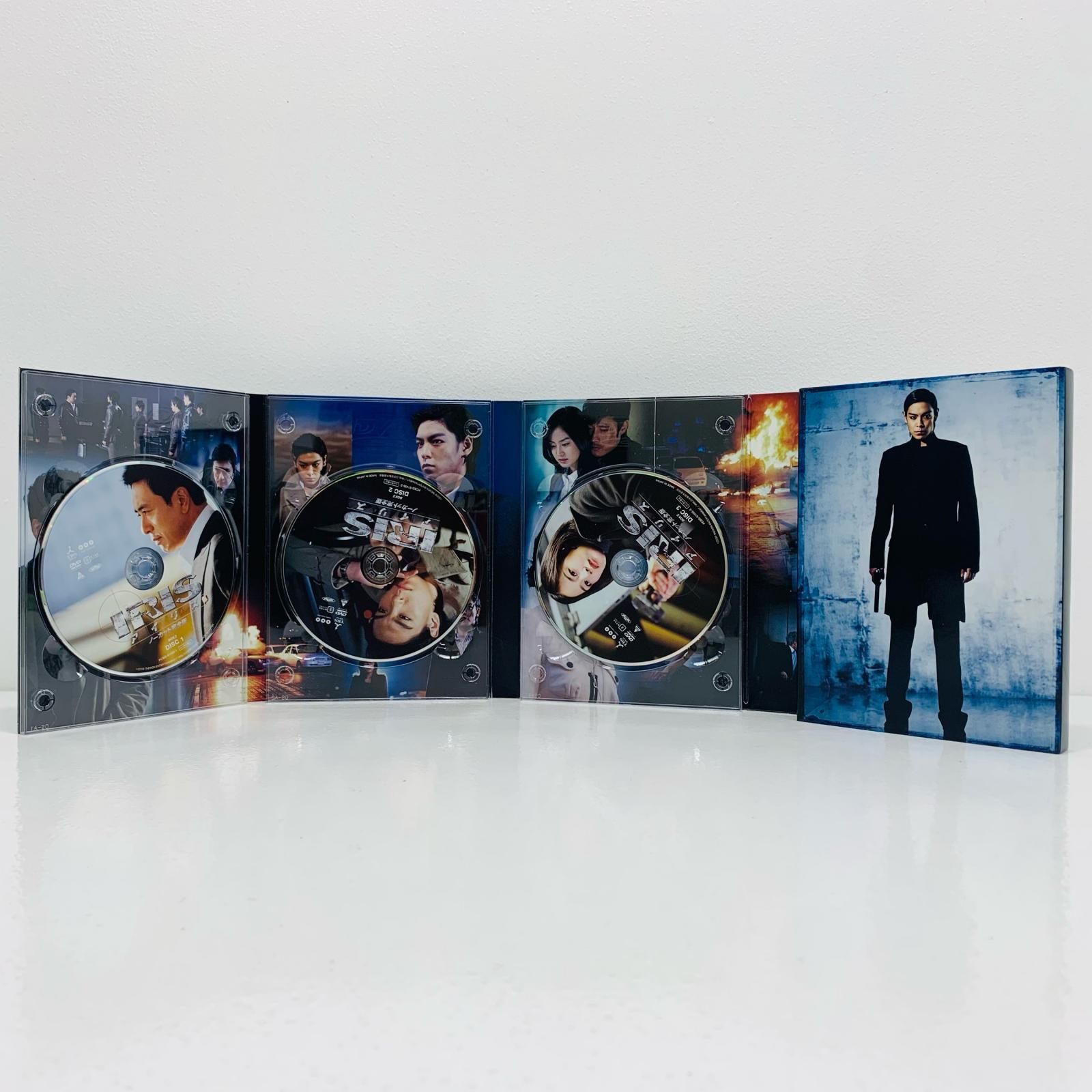 中古 DVD アイリス DVD-BOX ノーカット完全版 初回限定版 全2BOX