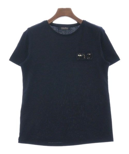 'S Max Mara エス　マックス　マーラ Tシャツ・カットソー S 黒 【古着】【中古】【送料無料】 Max Mara - Max Mara マックスマーラ Tシャツ・カットソー L 黒 【古着