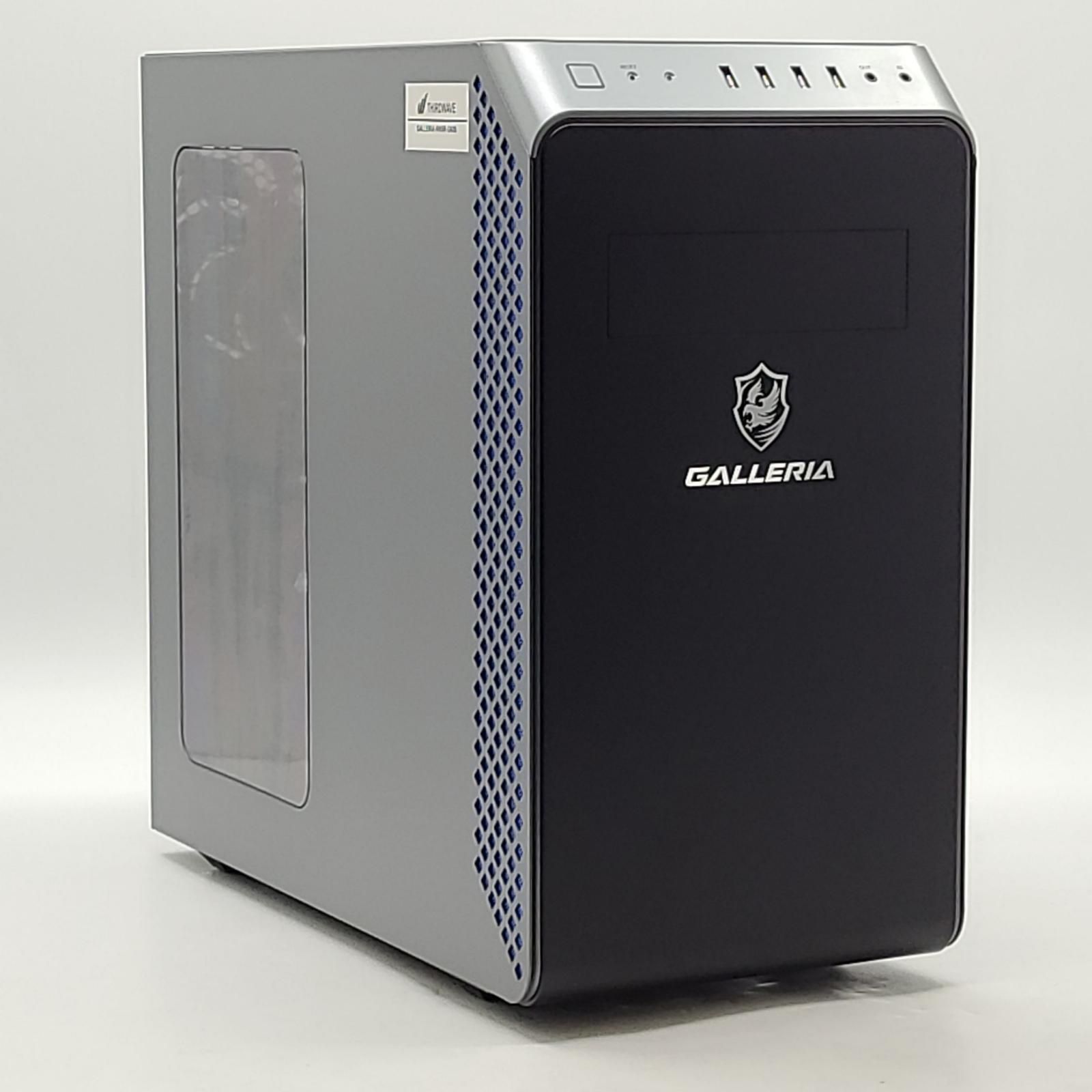 【全額返金保証】【最速発送】ドスパラ GALLERIA RM5R-G60S /Ryzen5 4500 /16GB /512GB /GTX1660 /駆動458時間 【ミドルゲーミングPC】