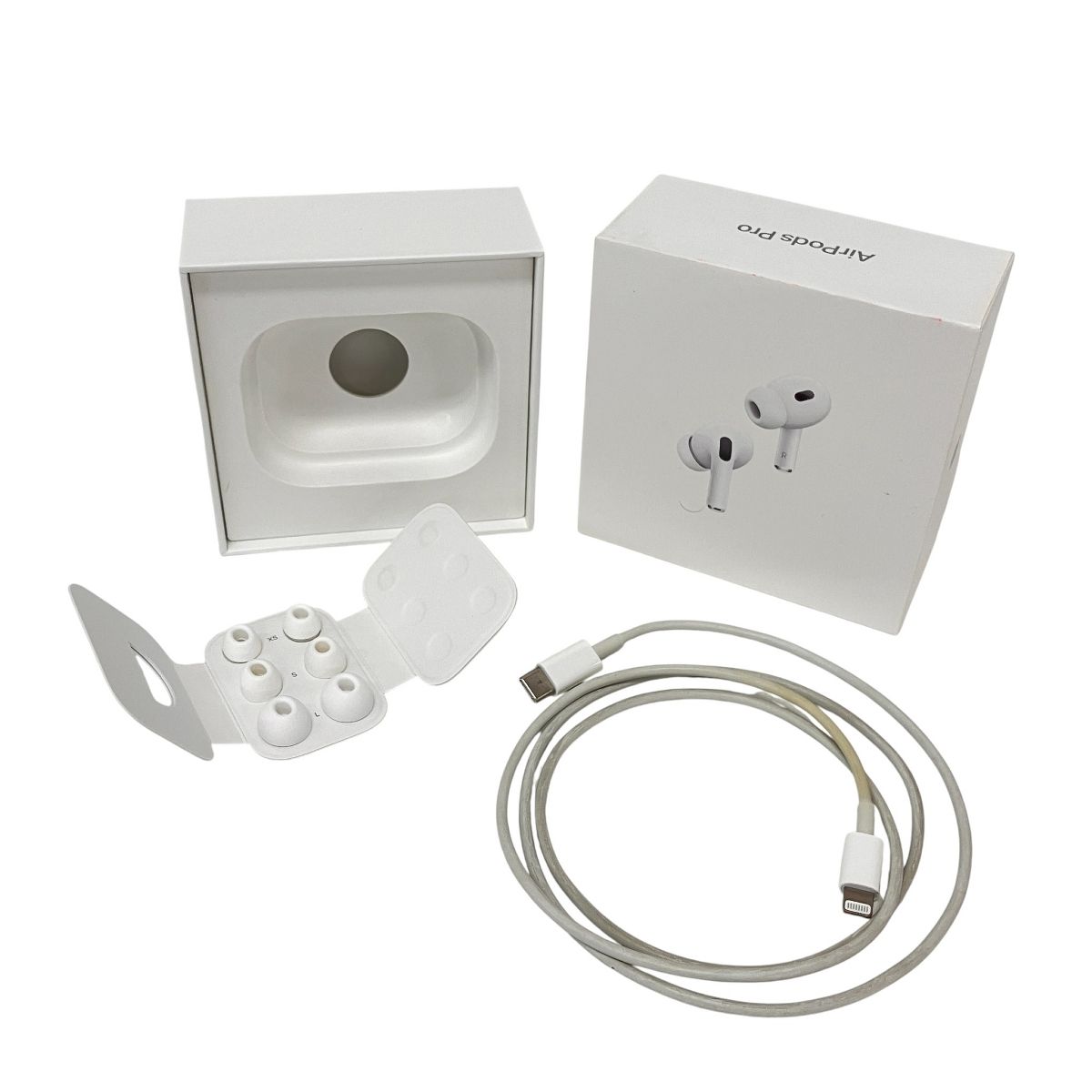 Apple MQD83J A AirPods Pro 第2世代 ワイヤレス イヤホン 音響機器 Z10479072