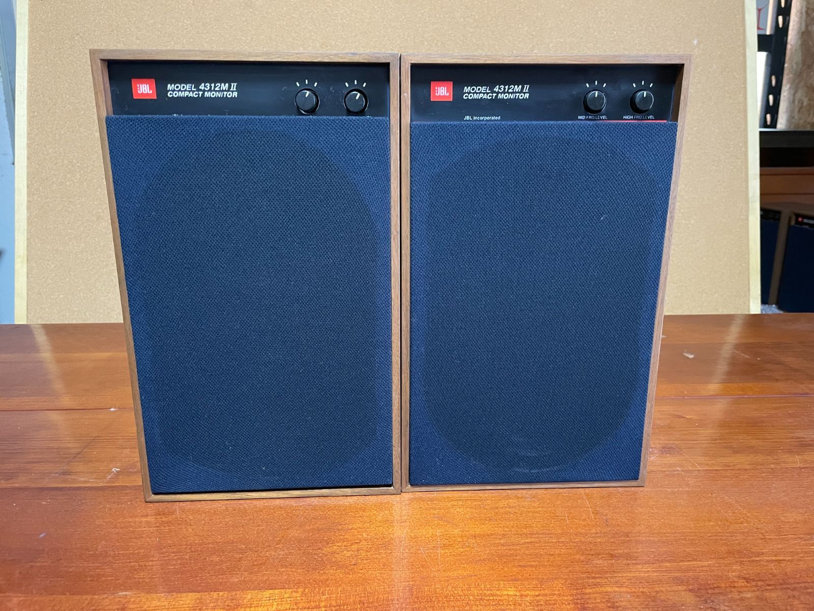 JBL 4312 MⅡ COMPACT MONITOR 4312m2 自在スタンド付き