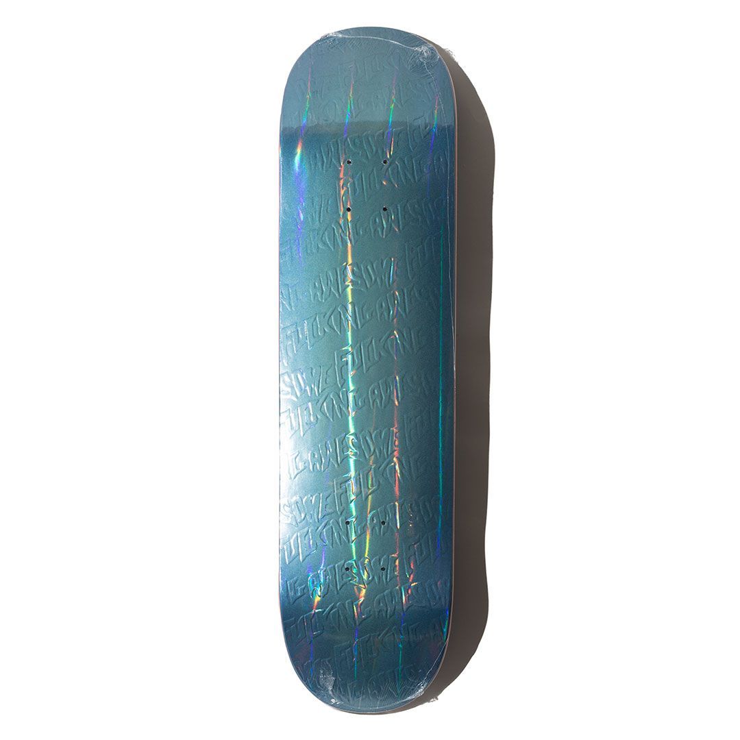 FUCKING AWESOME Gamma Ray Blue Embossed 8インチ - メルカリ