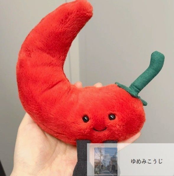 JELLY CAT - 新作　新品　ジェリーキャット　チリ　チリペッパー　唐辛子　とうがらし　トウガラシ JELLY CAT - 新作 新品 ジェリーキャット チリ チリペッパー