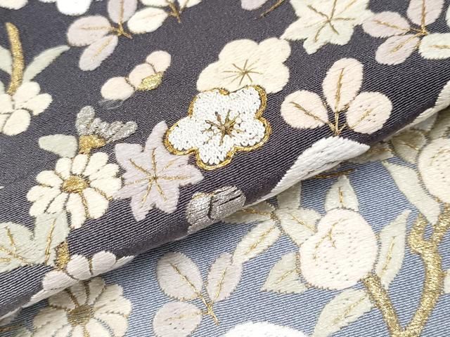 平和屋本店□極上 中国三大刺繍 相良刺繍 総刺繍 訪問着 駒刺繍 舞花文