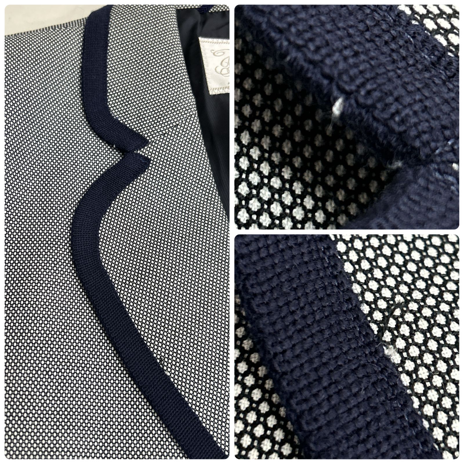 浜館75-1989】 A(LeFRUDE)E アレフルード テーラードジャケット