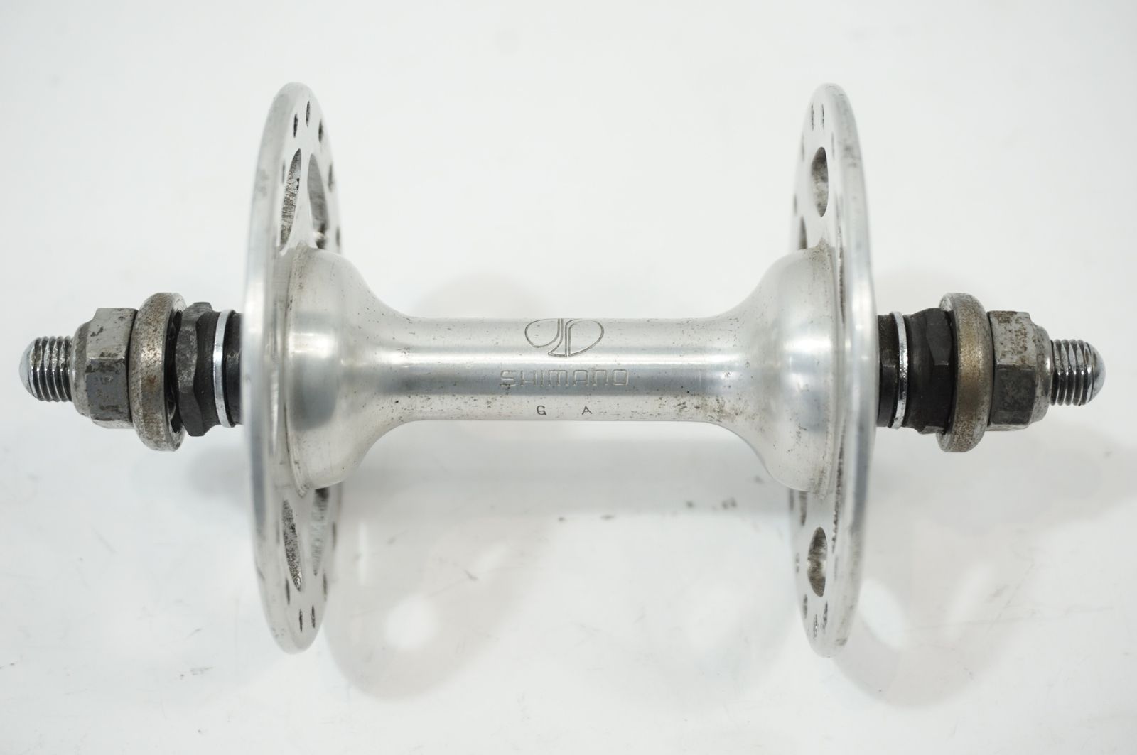 シマノ　DURA-ACE フロントハブ NJS美品 SHIMANO 「シマノ」 DURA-ACE NJS フロントハブ / バイチャリ