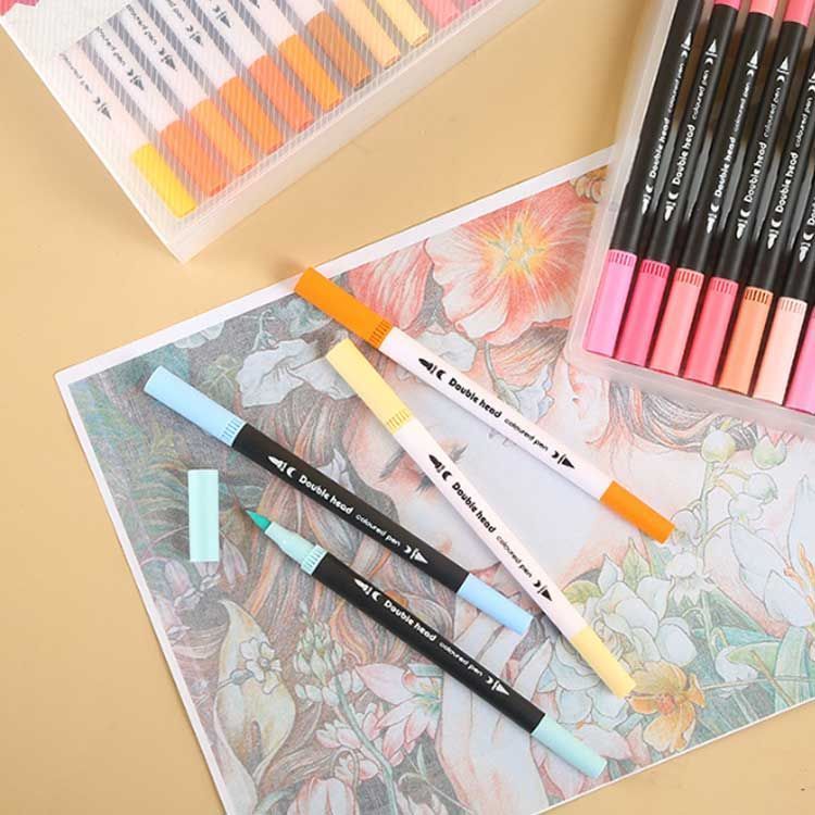 カラーペンセット 120色 カラーペン マーカーペン イラストマーカー 筆