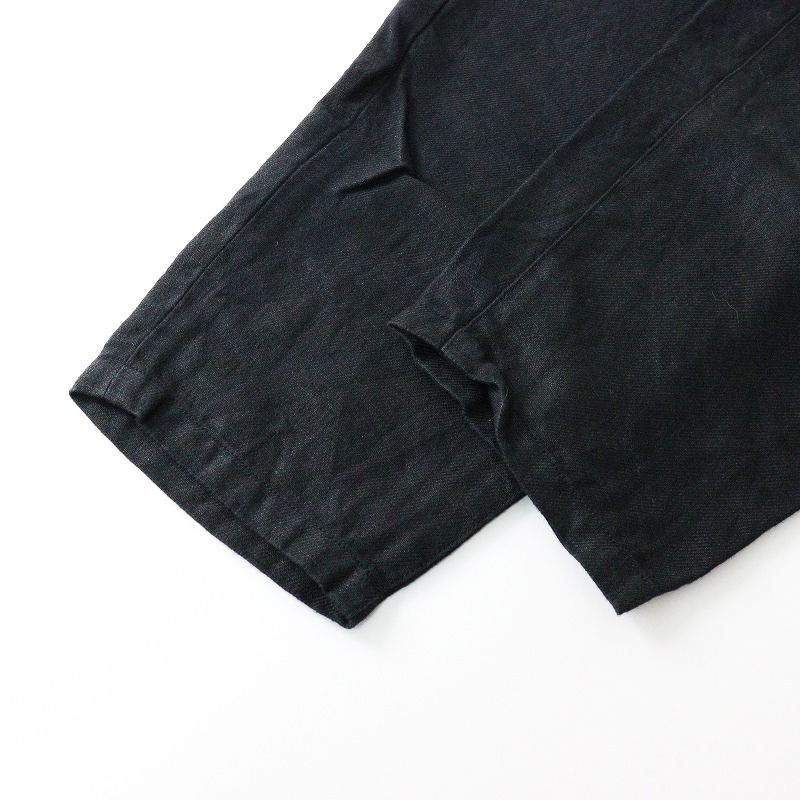 FIRMUM フィルマム テーパードイージーパンツ ブラック フィルマム