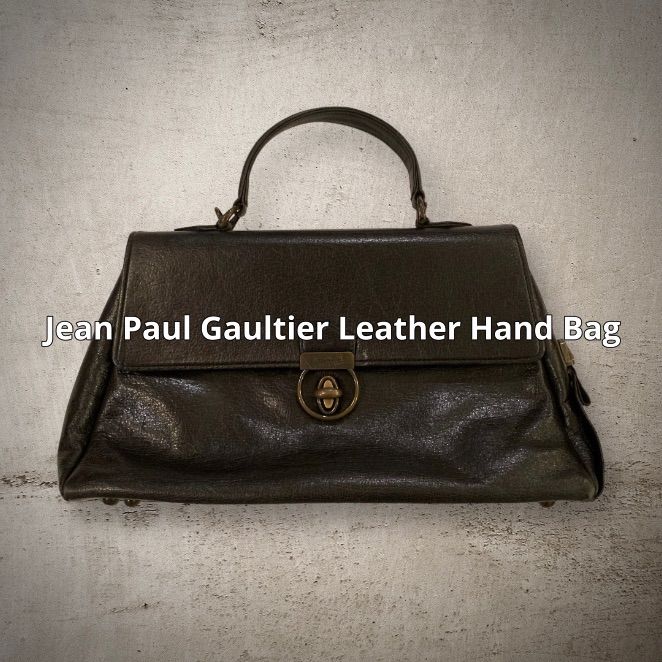 Jean Paul Gaultier Leather Hand Bag ジャンポール・ゴルチエ レザー