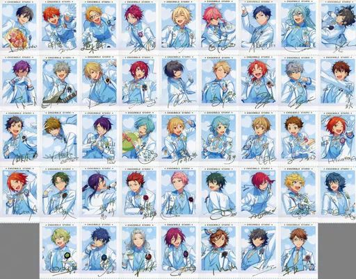 中古】キャラカード 全43種セット 「あんさんぶるスターズ!!(偶像夢幻