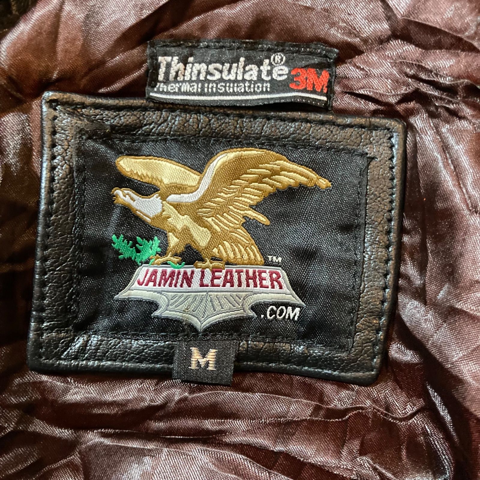 JAMIN LEATHER Single leather jacket size M / ジャミン レザー 