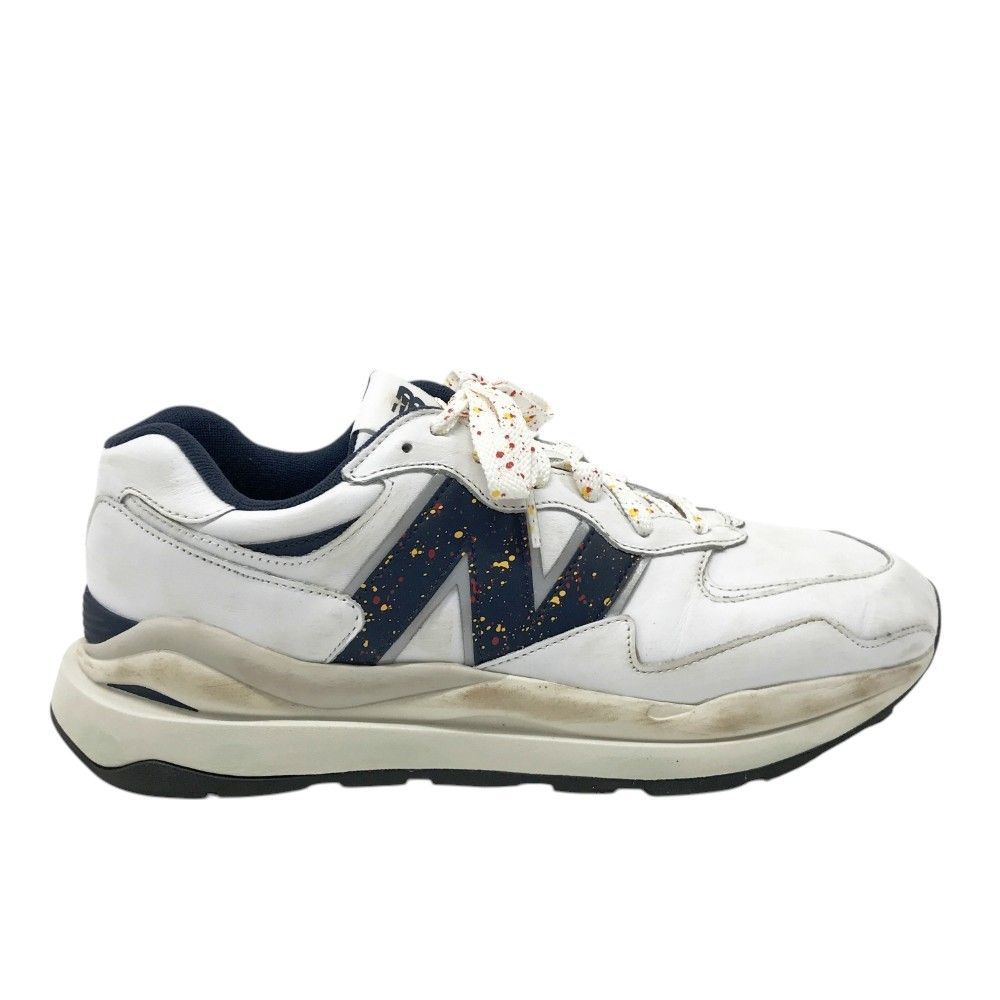 New Balance ホワイト ベスト キルティング New Balance ニューバランス 574 スニーカー レディース 574+ QD