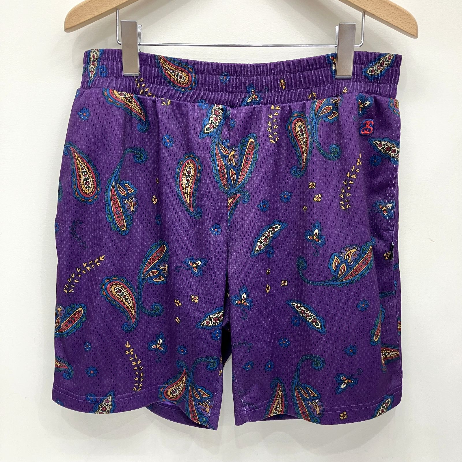 STUSSY セットアップ タンクトップ ハーフパンツ ペイズリー柄