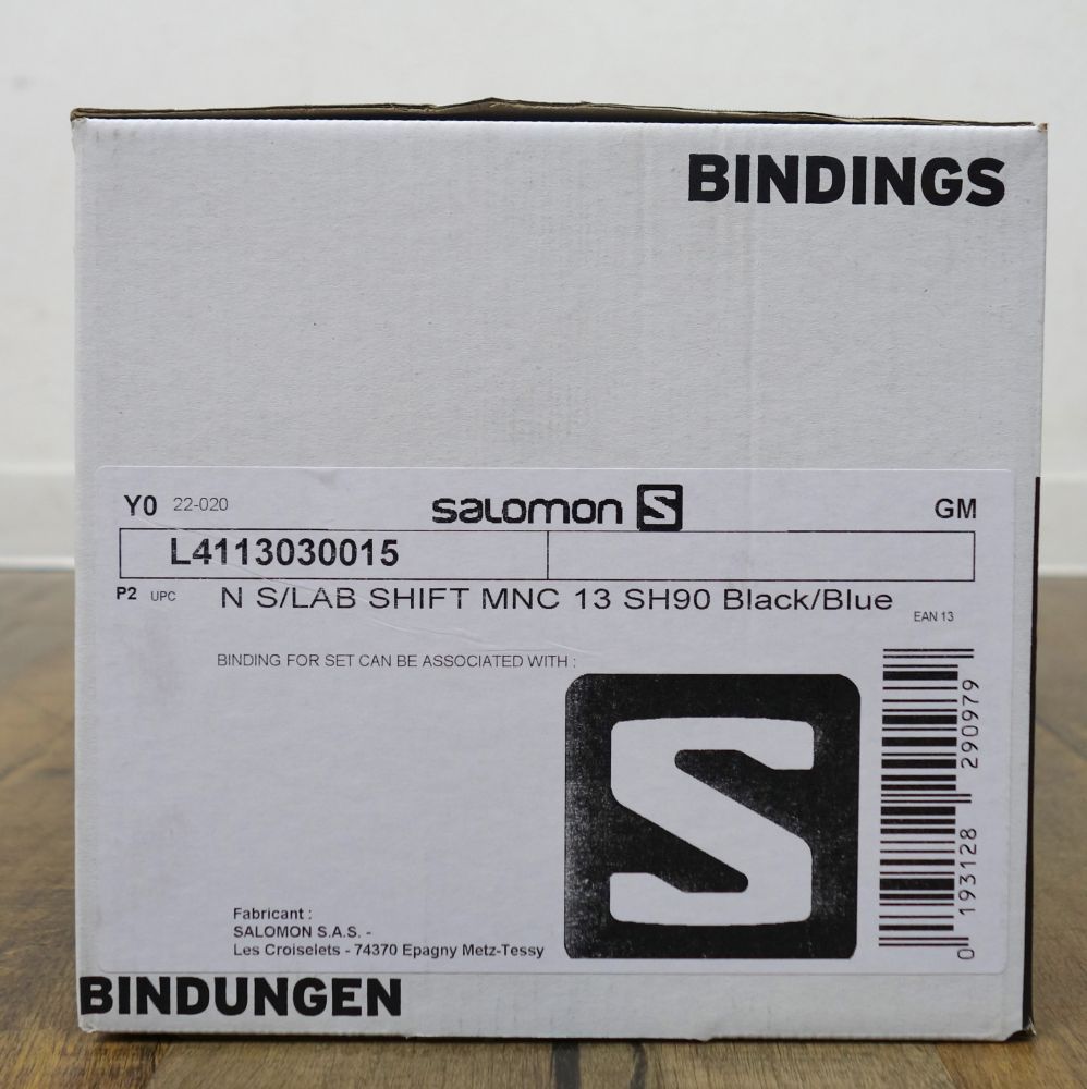 未使用 SALOMON S/LAB SHIFT MNC 13 90mm 未使用 SALOMON S/LAB SHIFT MNC 13 90mm 【公式通販】