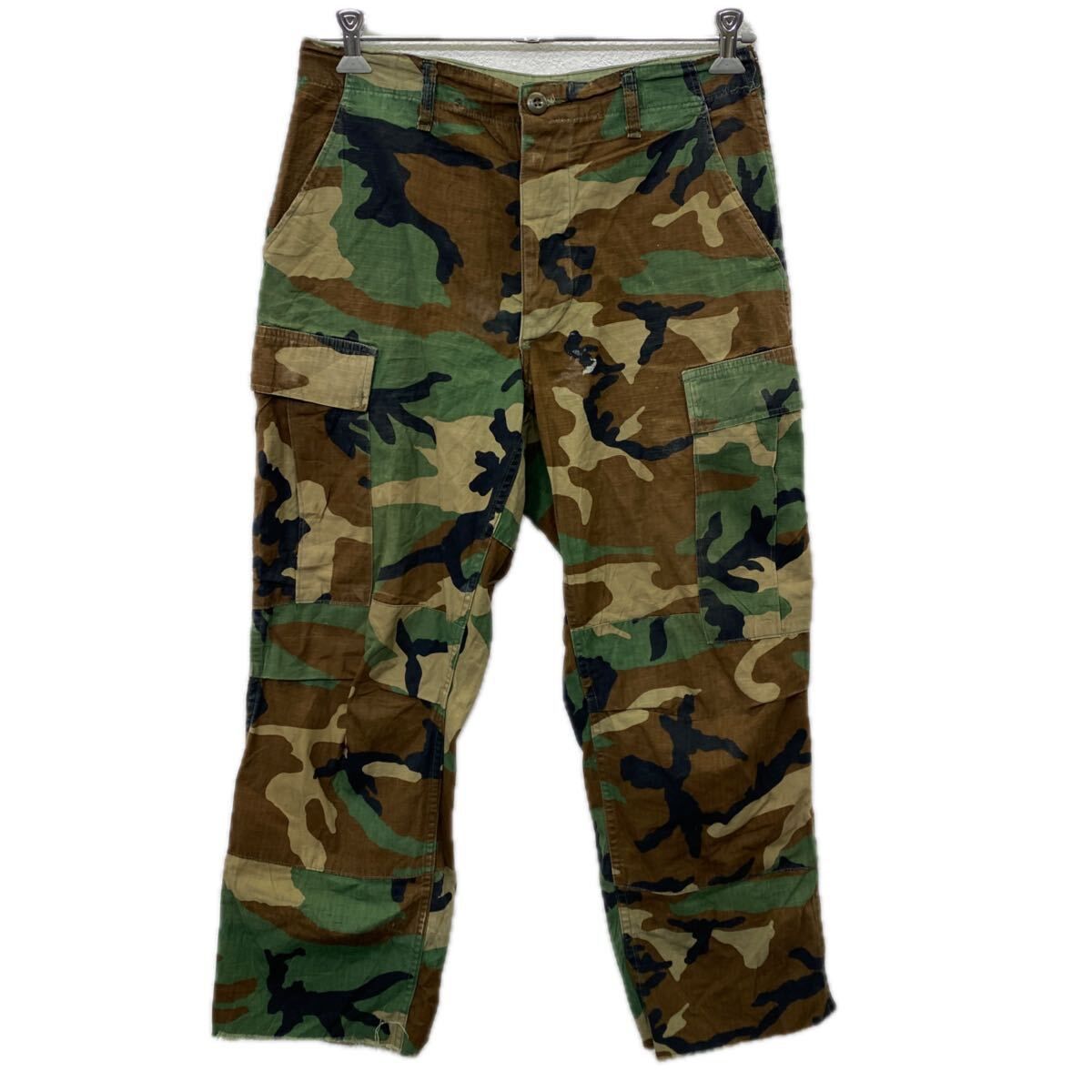 US ARMY Military  ウッドランドカモ　コンバット　パンツ U.S.ARMY コンバットパンツ S ウッドランドカモ 迷彩 米軍 85