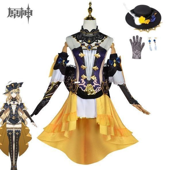 原神 GENSHIN ナヴィア Navia コスプレ フォンテーヌ キャラ おしゃれ お嬢さん キャラクター コスチューム ロココ 洋服 cosplay 低いタイプ イベント クリスマス コスプレ