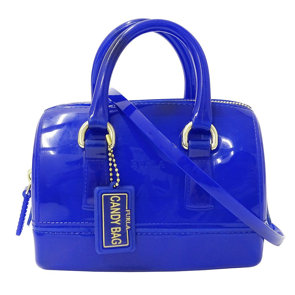 FRULA フルラ キャンディバッグ ハンドバッグ FURLA - FURLA フルラ CANDY BAG キャンディバッグ ミニボストン