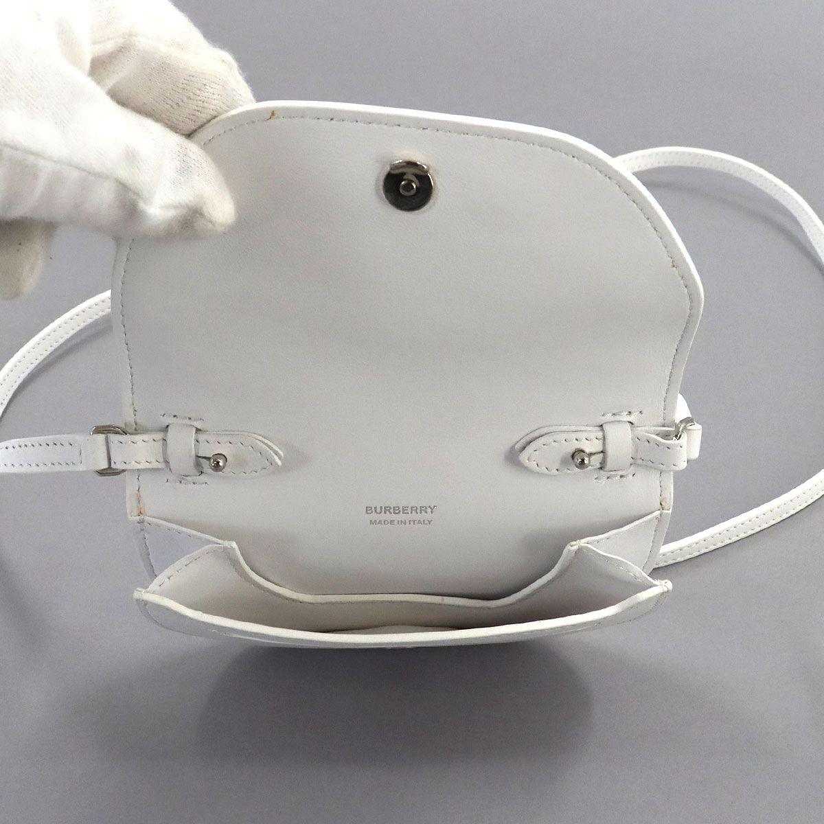 未使用 展示品 バーバリー BURBERRY ミニ オリンピア マイクロ  