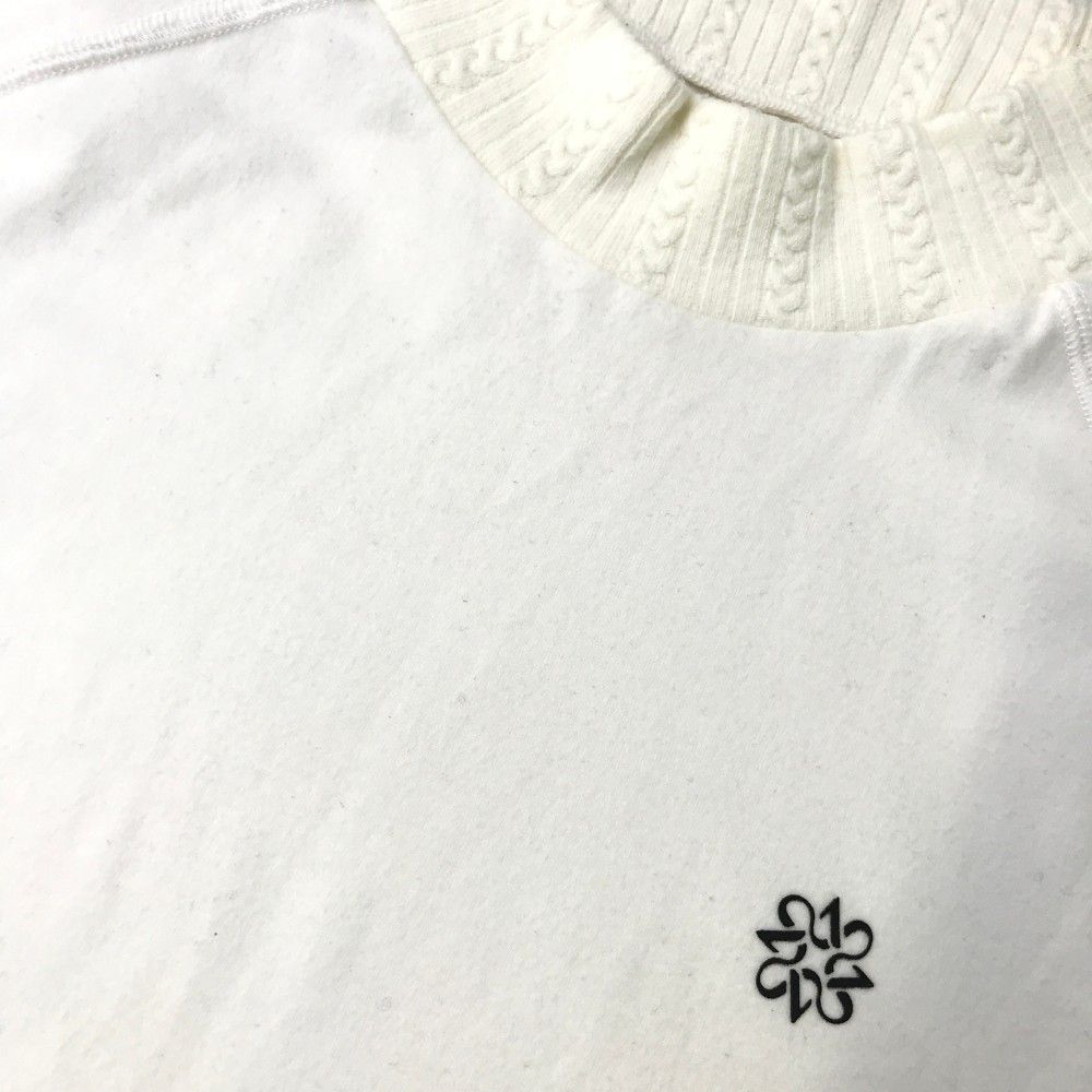 St.ANDREWS セントアンドリュース レディース ニットTシャツ 白s St ANDREWS セントアンドリュース レディース ゴルフウェア 半袖