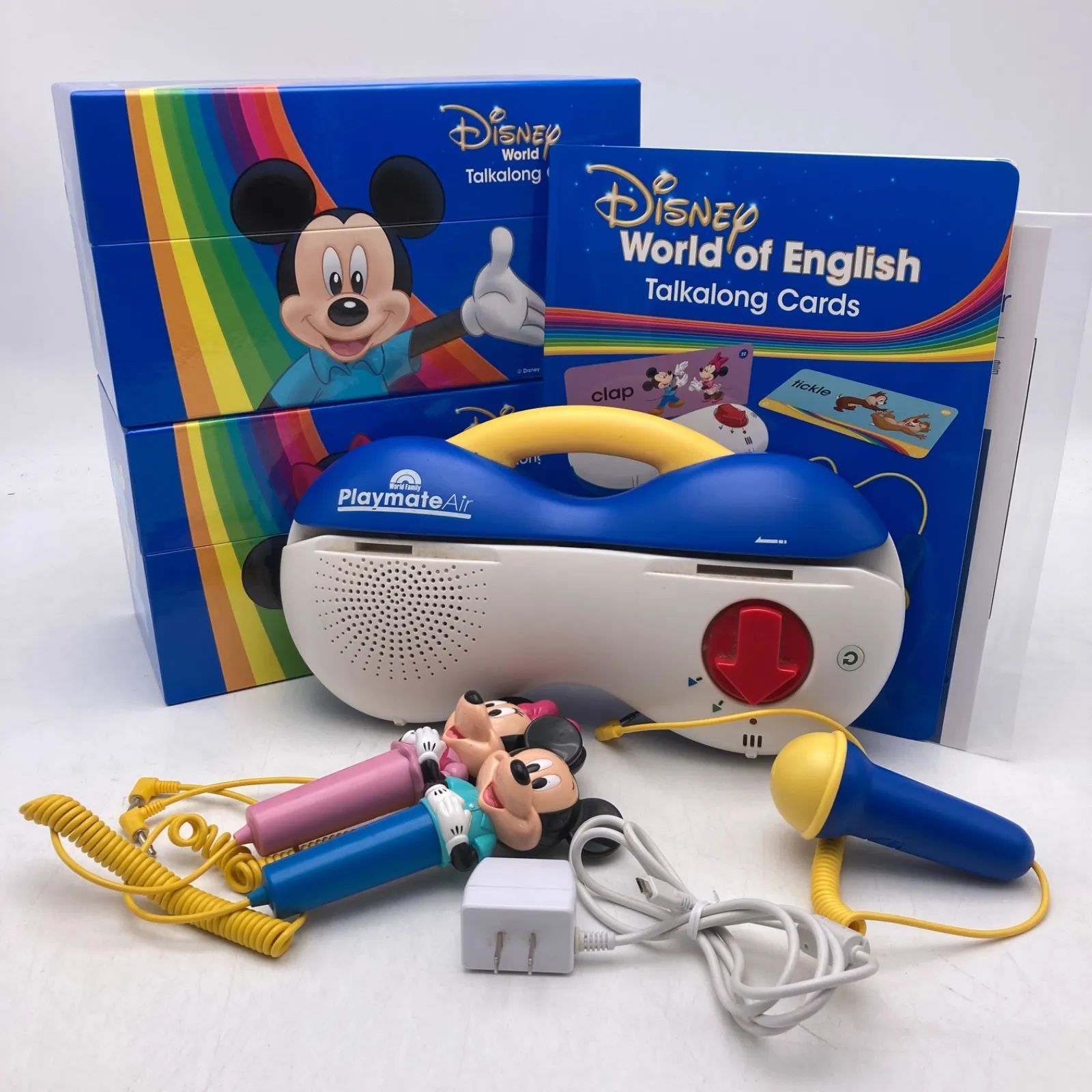 2020年 トークアロングセット プレイメイトエアー ディズニー英語システム DWE Disney ワールドファミリー 501804