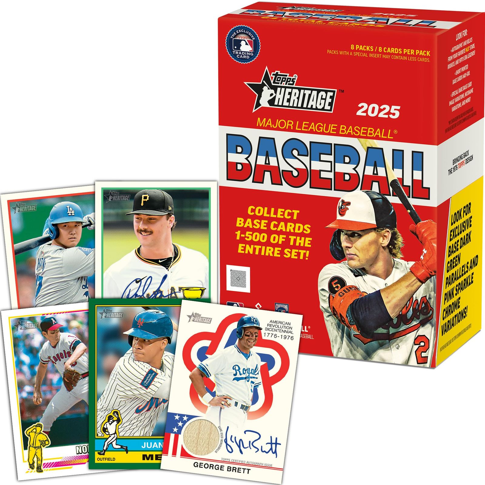 2025 Topps Heritage Baseball - バリューボックス。 【公式通販】